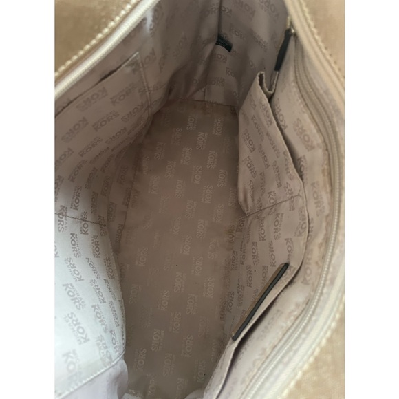 Michael Kors Gold Purse and Wallet Set - Picture 8 of 10